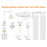 SC04 4-Gang Scene Switch Wireless Zigbee Smart Remote Control Programmable Switch Panel - 4