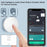 SC021 Smart Home Zigbee One-Click Scene Switch Wireless Control Light Management Panel - Yellow - 2