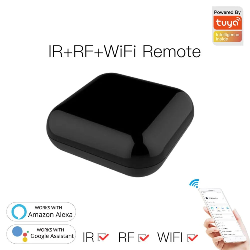 IR11 WiFi Smart Universal Remote Control IR RF Learning Voice Control Smart Home RF433 Infrared Radio Frequency Controller - 2