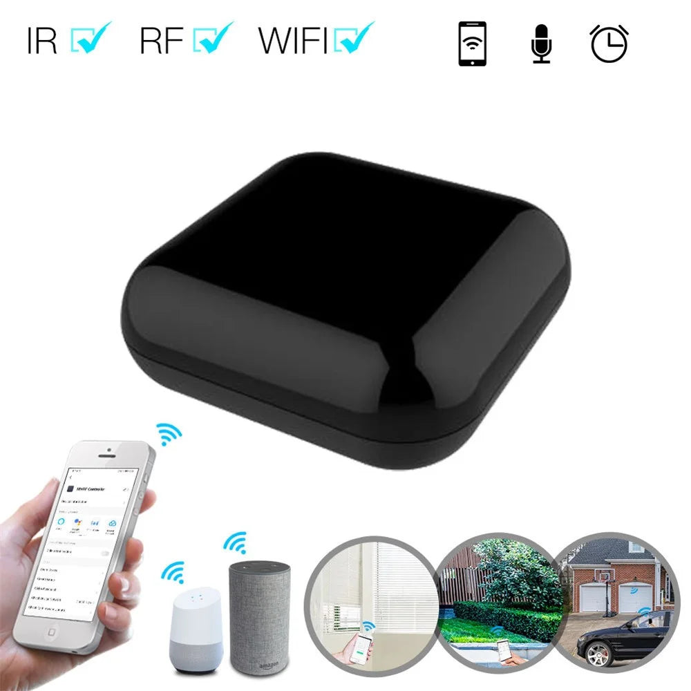 IR11 WiFi Smart Universal Remote Control IR RF Learning Voice Control Smart Home RF433 Infrared Radio Frequency Controller - 3