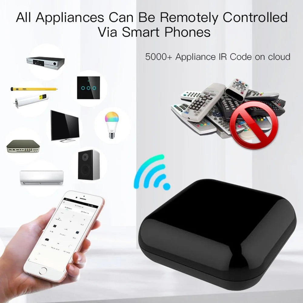 IR11 WiFi Smart Universal Remote Control IR RF Learning Voice Control Smart Home RF433 Infrared Radio Frequency Controller - 4