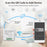 SB01 Matter 1 Gang Smart Switch WiFi Wireless Hidden Homekit Voice Control Switch - 3