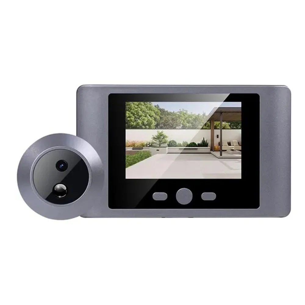 N100S 2.8 Inch Hidden Cat Eye Camera Night Vision Motion Detection Door Peephole Viewer - 1