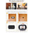 45AHD-M 4.5 Inch Electronic Peephole Viewer Motion Detection Photo Video Recording Video Doorbell - 2
