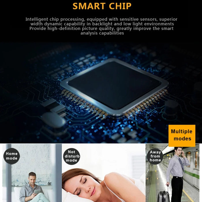 45AHD-M 4.5 Inch Electronic Peephole Viewer Motion Detection Photo Video Recording Video Doorbell - 3