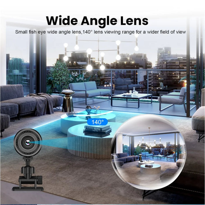 C8 Home Security Camera Wireless WiFi Surveillance Mini Camera with Microphone / Motion Detection - 4