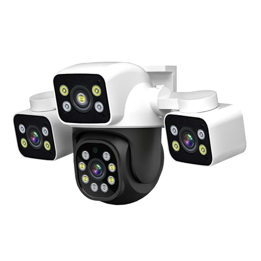 ESCAM PT223 Home Security 3 x 4MP Lens Camera WiFi Motion Detection Alarm Two-Way Audio Camera - EU Plug - 2