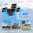 ESCAM PT223 Home Security 3 x 4MP Lens Camera WiFi Motion Detection Alarm Two-Way Audio Camera - EU Plug - 7
