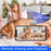 5 in 1 15W Smart Desktop Phone Charger HD Hidden Camera Wireless WiFi Security Camera - Black - 5