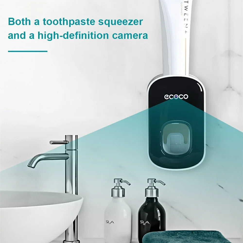 Multifunctional Automatic Toothpaste Dispenser WiFi Camera Motion Detection Hidden Spy Cam for Home - 5
