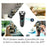 Multifunctional Shaver with Spy Camera Home Security Surveillance HD 1080P WiFi Camera - 7
