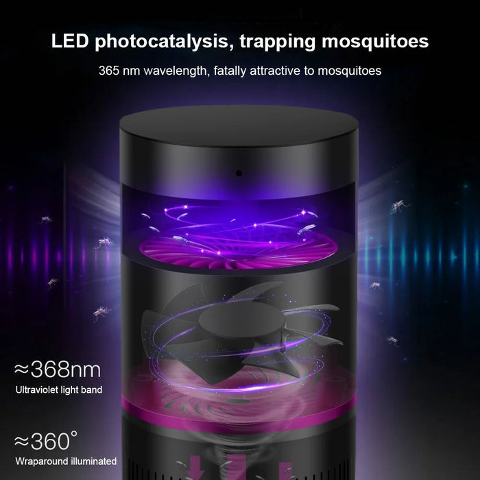 Multifunctional Mosquito Lamp WiFi Camera Motion Detection HD 1080P Camera for Home Security - 4
