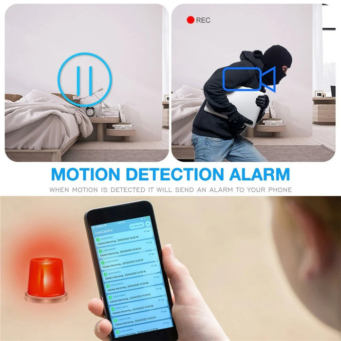 Multifunctional Mosquito Lamp WiFi Camera Motion Detection HD 1080P Camera for Home Security - 6