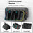 For Nintendo Switch 2 Wall Mounted Bracket Joycon Charging Dock with RGB Light Game Card Storage Stand - 4