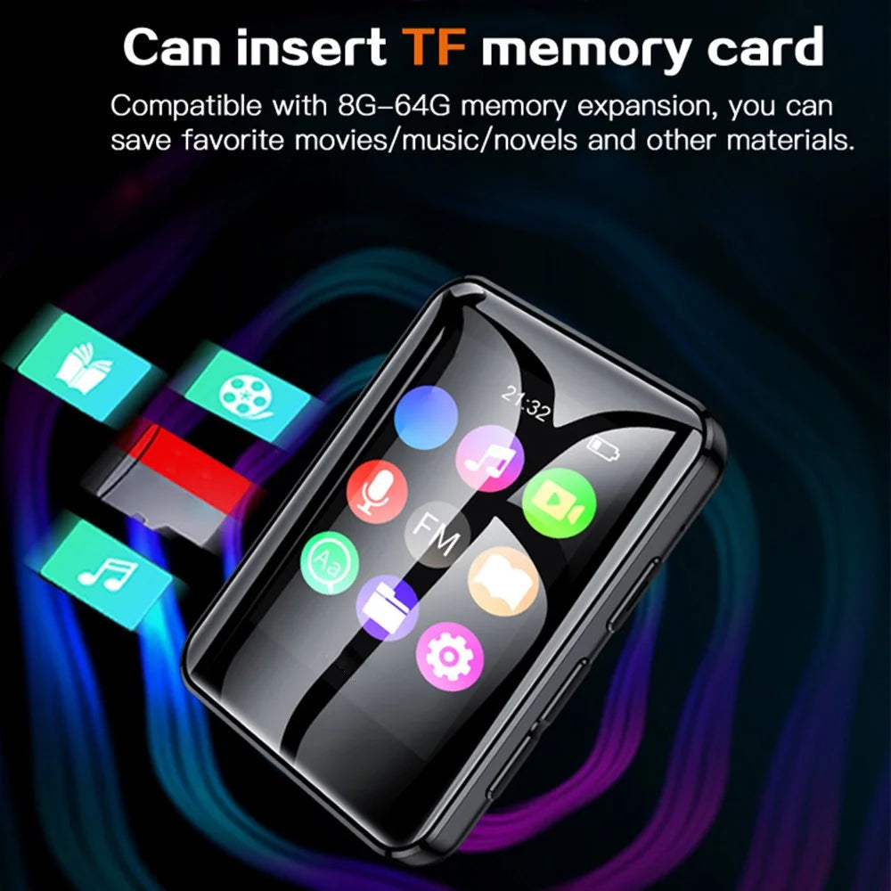 MROBO A7 MP4 Player 2.0 Inch TFT Color Screen Portable Music Player, 32GB Memory - 3