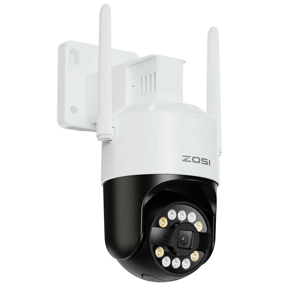 ZOSI C296 3K 5MP WiFi 6 Security Camera System Human Vehicle Detection 4 Pan Tilt Cameras 8CH 4K NVR with 1TB HDD - AU Plug - 2