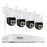 ZOSI C296 4K 8MP WiFi 6 Home Security Camera System 24 / 7 Recording 4 Pan Tilt Cameras 8CH NVR with 1TB HDD - UK Plug - 2