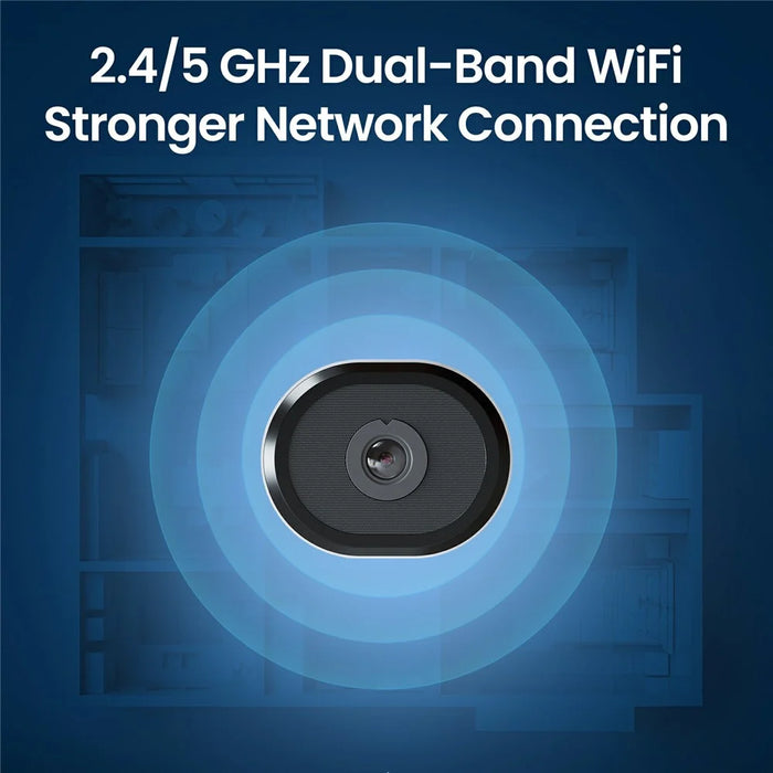 ZOSI C680 2K Window Camera Night Vision 3MP 2.4 / 5GHz WiFi AI Human Vehicle Detection Security Cam - US Plug - 7