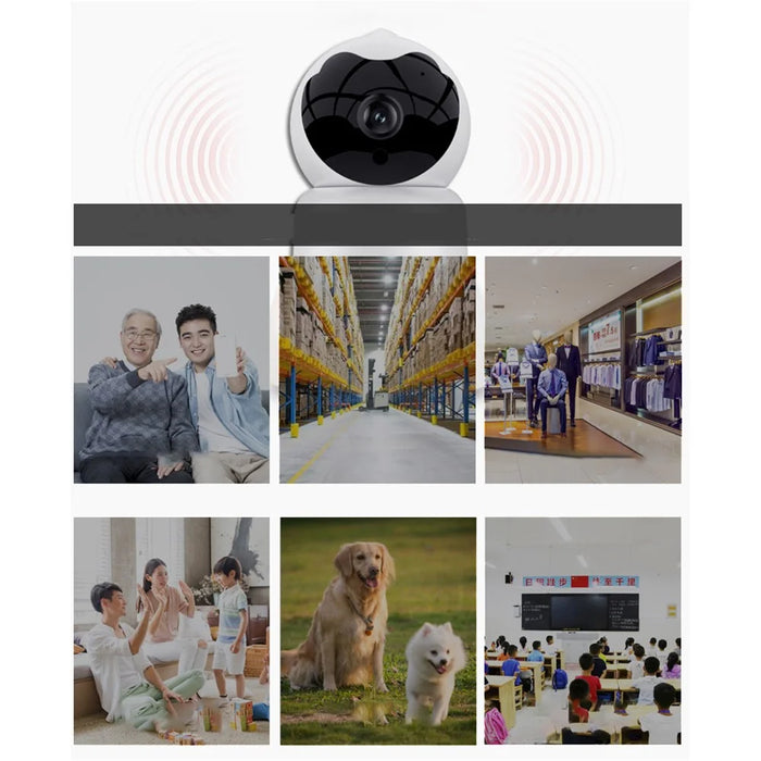 C81-1080 HD 1080P Cloud Storage WiFi IP Camera 2MP Home Security Surveillance CCTV Camera Video Recorder - 4