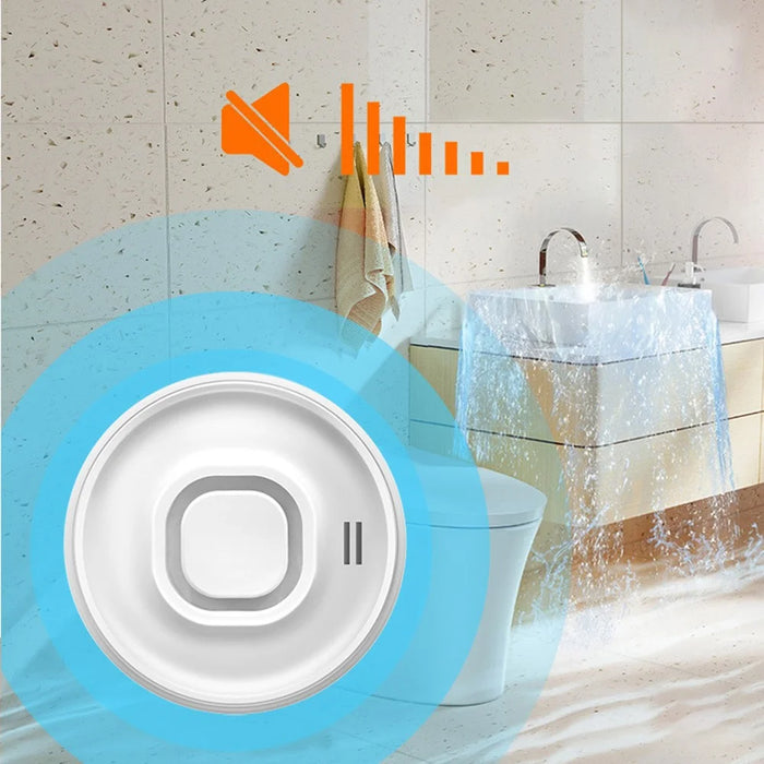 SQ400C001 100dB Alarm WiFi Smart Water Leak Detector Works with Amazon Alexa  /  Google Assistant - 4