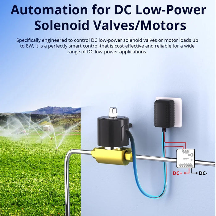 SONOFF MINI-D WiFi Smart Switch Dry Contact Relay Matter Protocol Support AC / DC Input Smart Control - 5