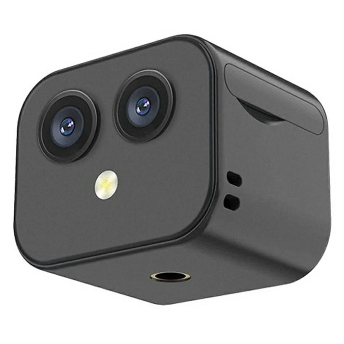 D3 Dual Lens WiFi Camera 4K HD Wireless Network Monitoring Remote Control Night Vision Cam, with 32GB Card - 1