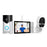 SRIHOME DH051_002_008 Smart Wireless Doorbell Set 4MP HD Indoor Video Intercom Low Power Consumption for Home - US Plug - 1