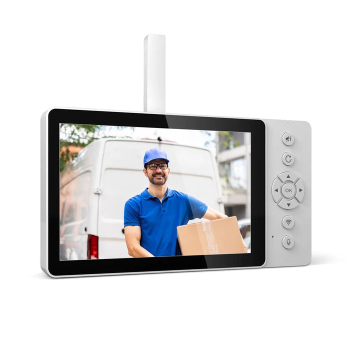 SRIHOME DH051_002_008 Smart Wireless Doorbell Set 4MP HD Indoor Video Intercom Low Power Consumption for Home - US Plug - 2