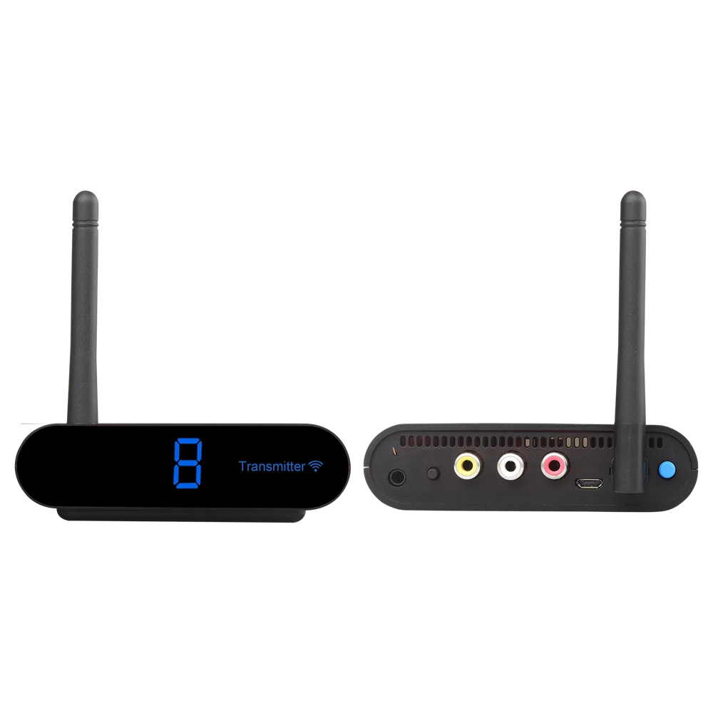 MEASY AV530 5.8GHz Wireless AV Transmitter Receiver Set 300m HD Signal Transmission - US Plug - 1