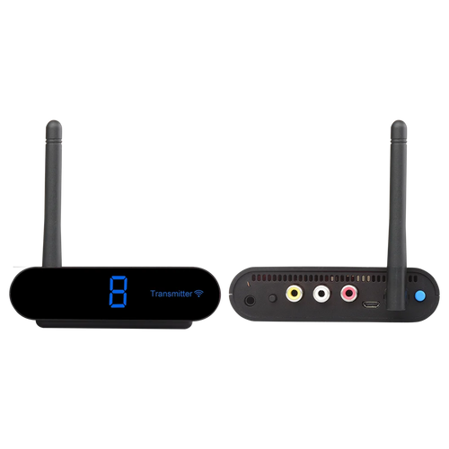 MEASY AV530 5.8GHz Wireless AV Transmitter Receiver Set 300m HD Signal Transmission - US Plug - 1