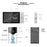 Srihome DH051+DH002 Wireless Video Doorbell 4MP Camera HD Two-Way Audio Night Vision 5-Inch Display for Home Security - 4