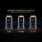 HHW 240W GaN USB-C 6-Port Charger Station PD Power Adapter with Color Display for Phone / Laptop / Earphones - Black / EU Plug - 6