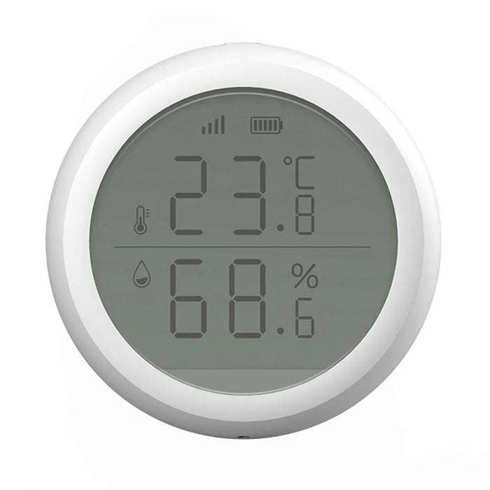 HS03 ZigBee Smart Temperature Humidity Sensor Indoor Thermometer Hygrometer with Alert for Remote Monitoring - 2