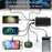 HHW HW18 660W GaN Multi-Port Desktop Charger USB Power Adapter Station for Smartphone / Laptop - EU Plug - 4