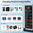 HHW HW18 660W GaN Multi-Port Desktop Charger USB Power Adapter Station for Smartphone / Laptop - EU Plug - 5