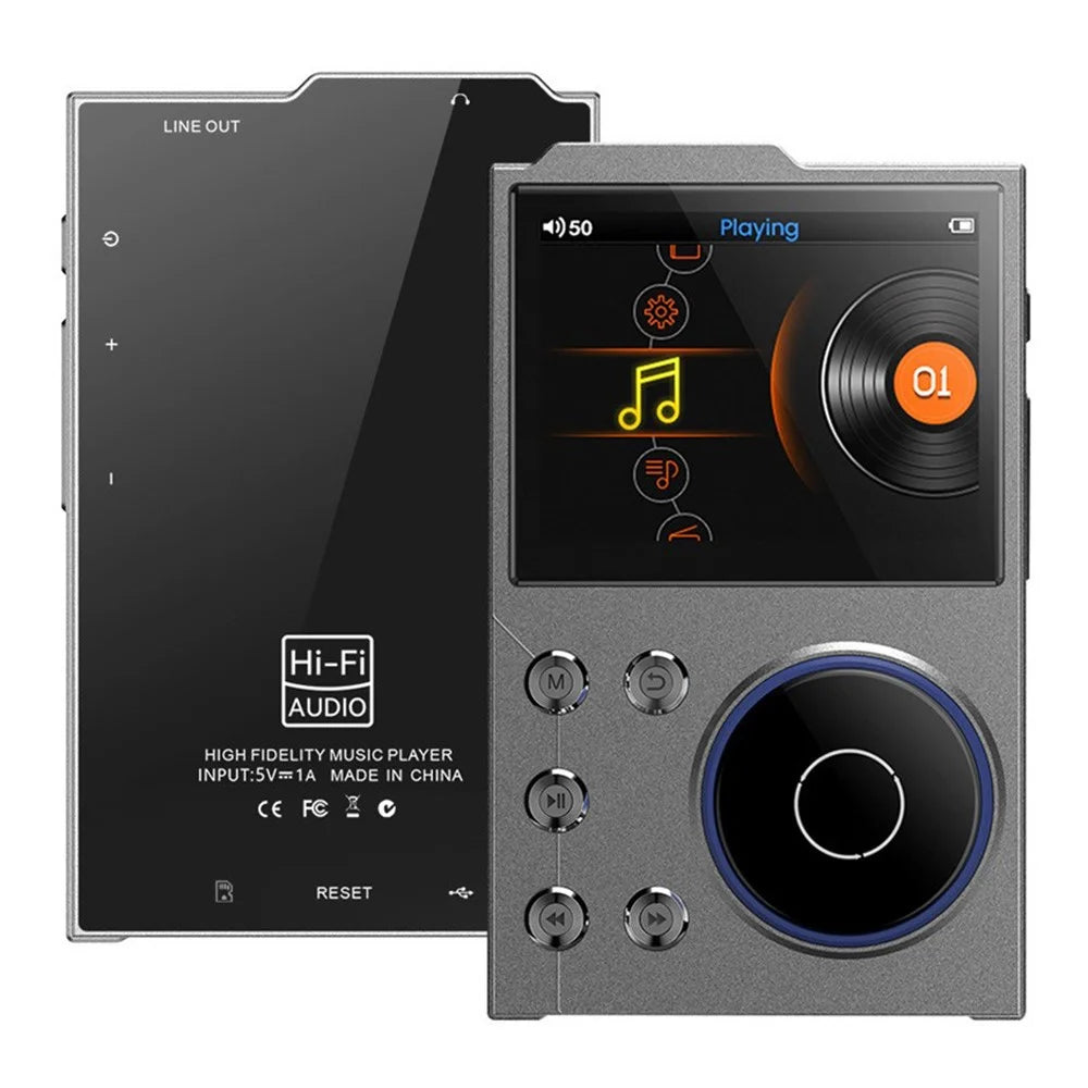 T10 HiFi Music Player 16GB 2.4 Inch Screen High-Quality Lossless Audio Player BT 5.0 - 1
