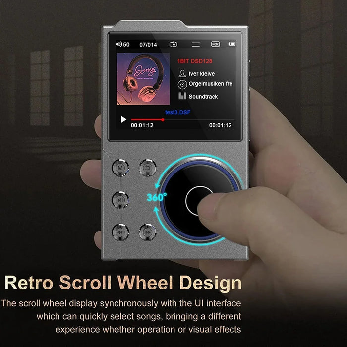 T10 HiFi Music Player 16GB 2.4 Inch Screen High-Quality Lossless Audio Player BT 5.0 - 6