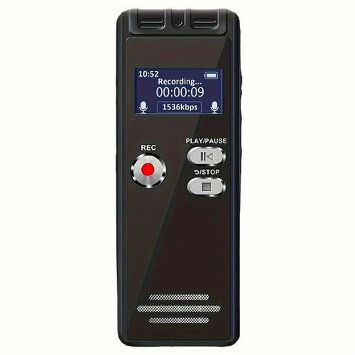 N15 8GB 0.8 inch LED Screen Voice Recorder HD Noise Reduction Recording Pen with TF Card for Class Meeting - 1