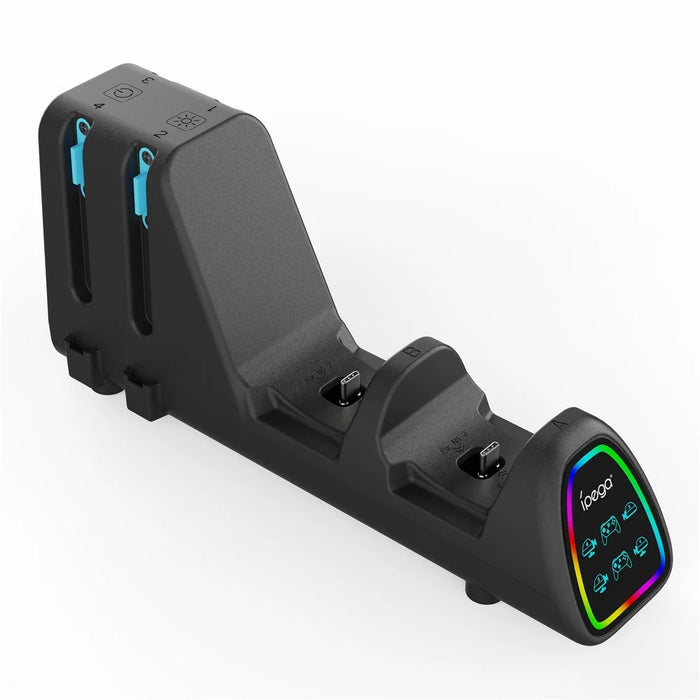 IPEGA PG-SW2188 10 in 1 Charging Dock for Nintendo Switch / Switch 2 Pro Controller Joypad Charging Station - 2