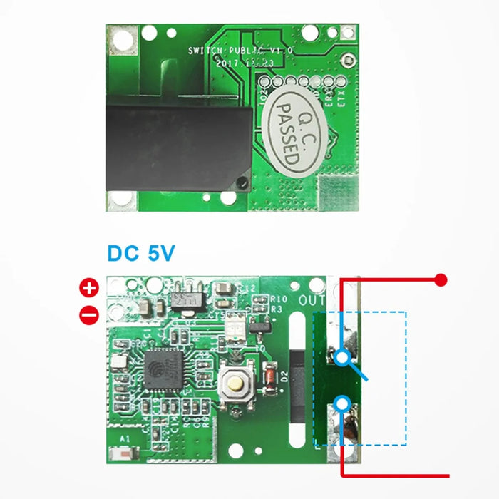 SONOFF RE5V1C Garage Door Module Wireless Switch Remote Control Smart Home Device - 5