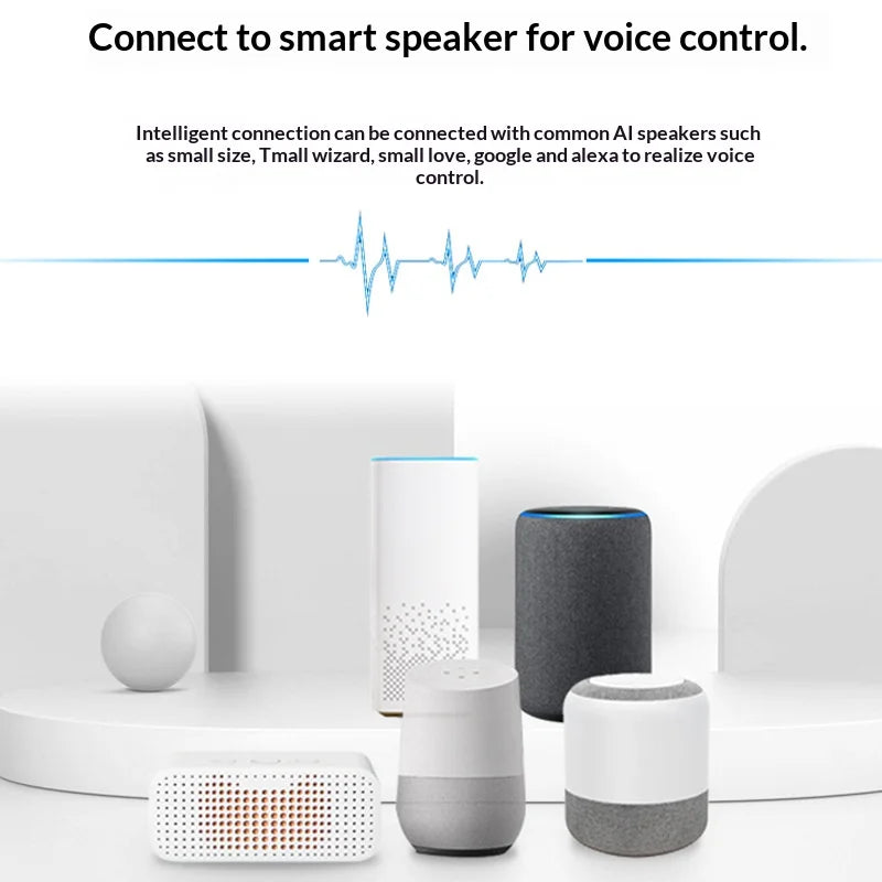 EU WiFi Smart Plug Socket Voice Control Home Appliances Power Monitor Timing Outlet Works with Alexa/Google Assistant - 2