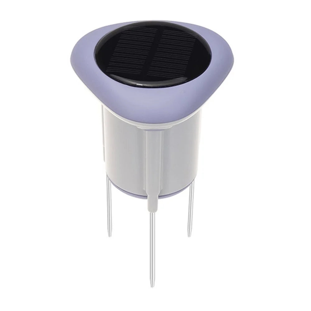 NEO ZigBee NAS-STH02B IP66 Waterproof Smart Solar Soil Sensor Soil Temperature Humidity EC Monitor with App Control - Grey - 1