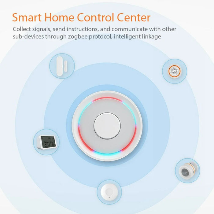 NEO NAS-ZW03B ZigBee Smart Wireless Gateway Tuya Intelligent Remote Control Hub WiFi Central Controller for Home - 7
