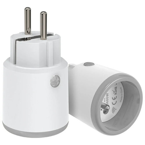 NEO Matter NAS-WR15WM 16A WiFi Smart Plug with Power Meter Smart Control for Apple  /  Google  /  Amazon - FR Plug - 1