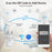 NEO Matter NAS-WR01WM 16A WiFi Smart Plug with Power Meter Smart Control for Apple  /  Google  /  Amazon - EU Plug - 6