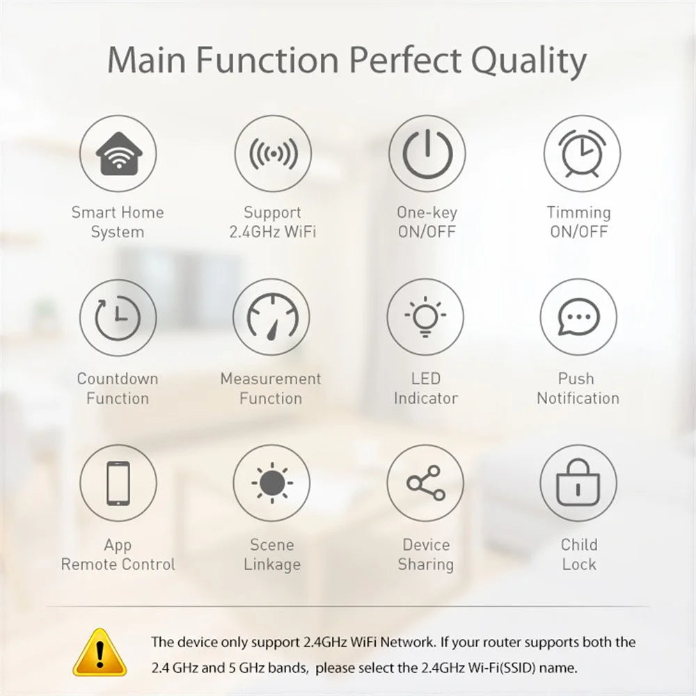 NEO NAS-WR16WM 16A Matter WiFi Smart Plug with Power Meter Works with Apple Home / Google Assistant / Amazon Alexa, UK Plug - 6