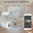 NEO NAS-PD07TM Matter Thread Smart PIR Motion Sensor USB Powered Wireless Human Body Infrared Detector (without Battery) - 4