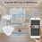 NEO NAS-PD09TM Matter Thread Smart PIR Motion Sensor Infrared Human Detector Works with Apple Home / Google Assistant / Amazon Alexa - 4