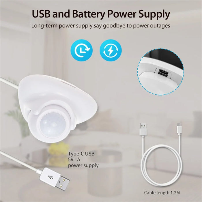 NEO NAS-PD09TM Matter Thread Smart PIR Motion Sensor Infrared Human Detector Works with Apple Home / Google Assistant / Amazon Alexa - 7