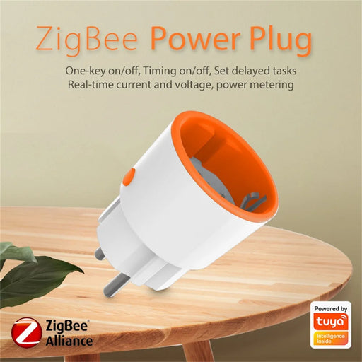 NEO NAS-WR01BH 16A ZigBee 3.0 Smart Plug Smart Wireless Remote Control Power Plug with Energy Monitoring, EU Plug - 2
